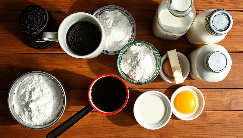 ingredients for mug cake