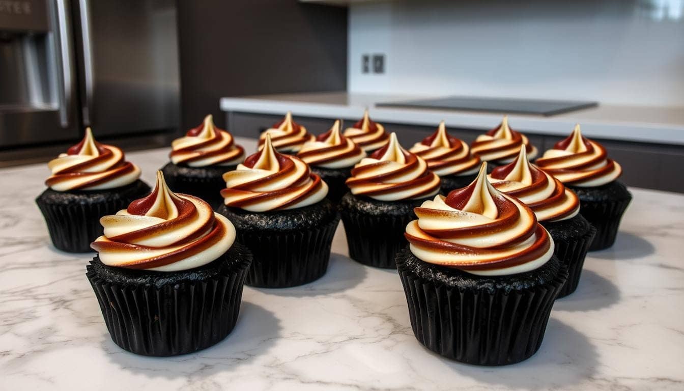 black bottom cupcakes