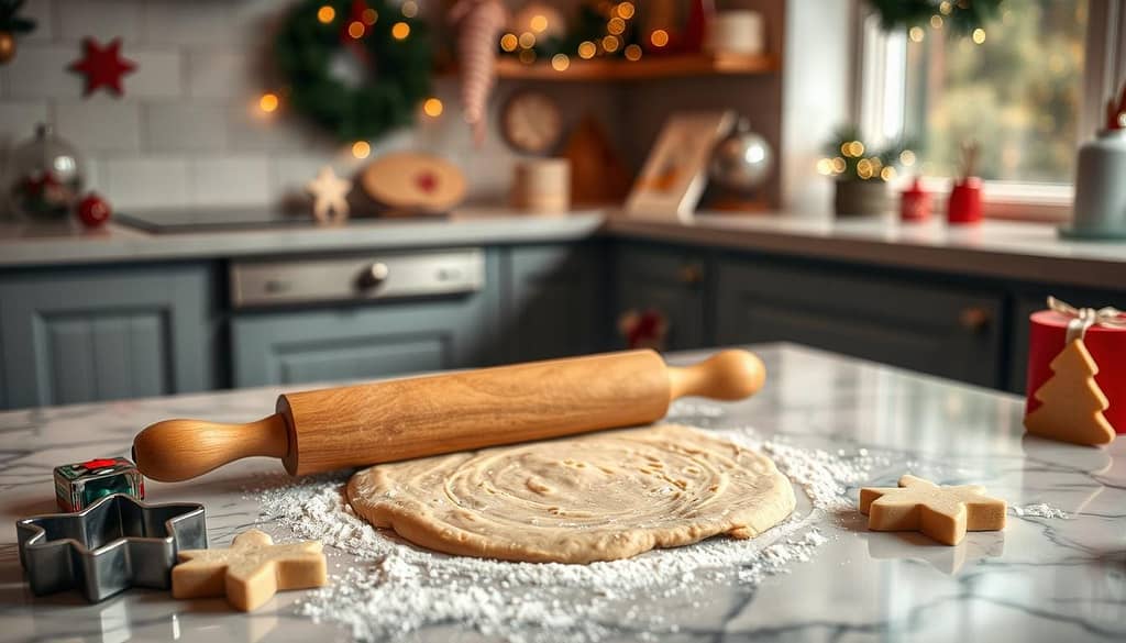 Gluten Free Christmas Cookies Rolling Technique