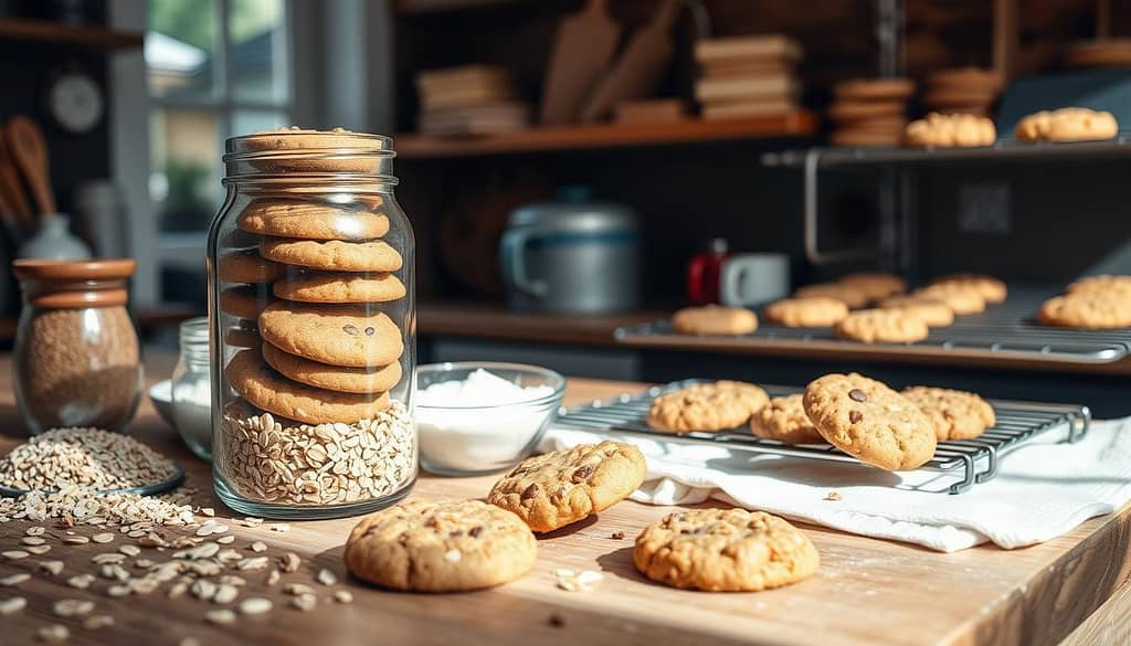 Storing Homemade Oatmeal Cookies