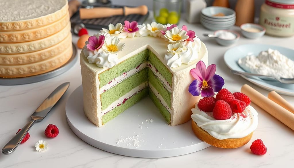 Swedish Princess Cake Assembly