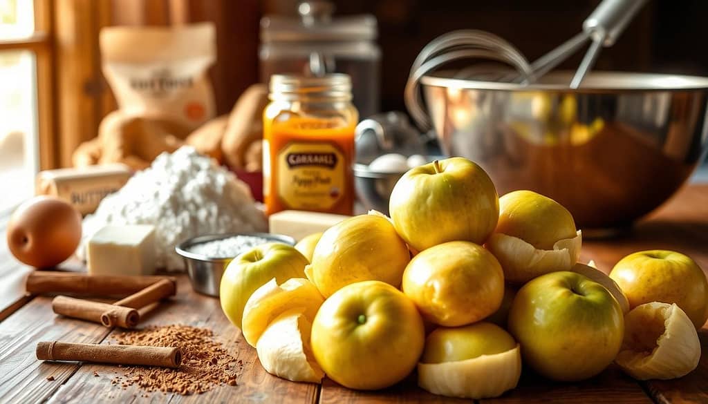 Caramel Apple Cookie Ingredients