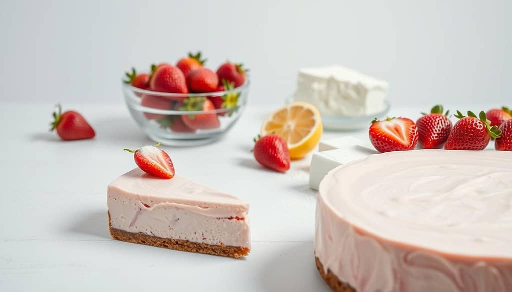 Strawberry Cheesecake Ingredients