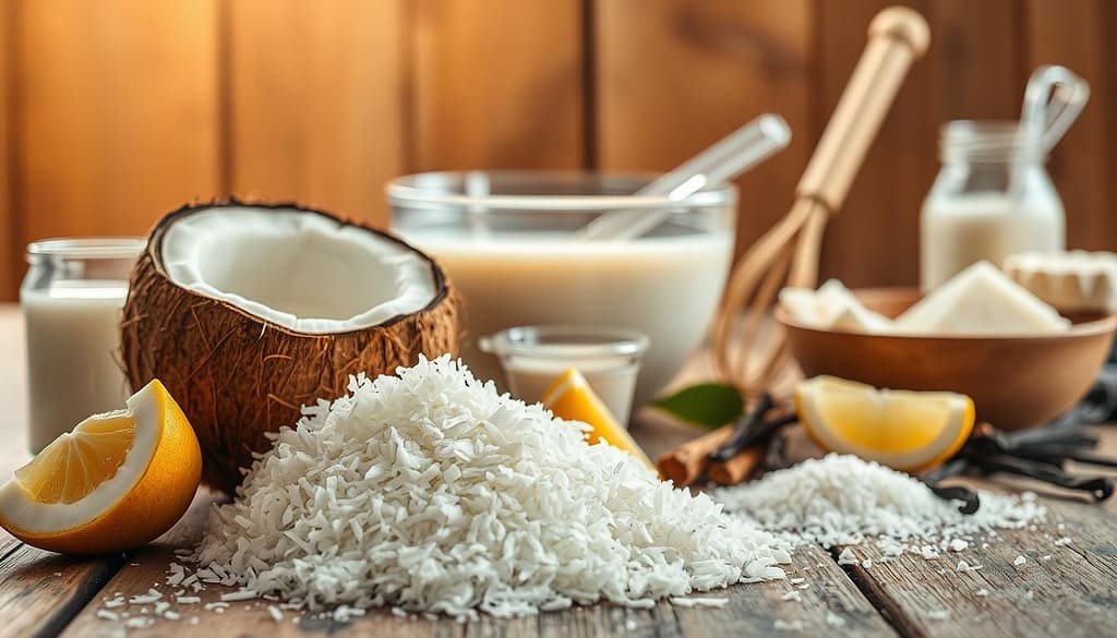 Tropical Coconut Cake Ingredients