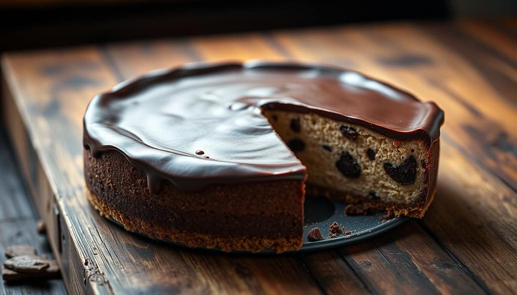 chocolate cheesecake