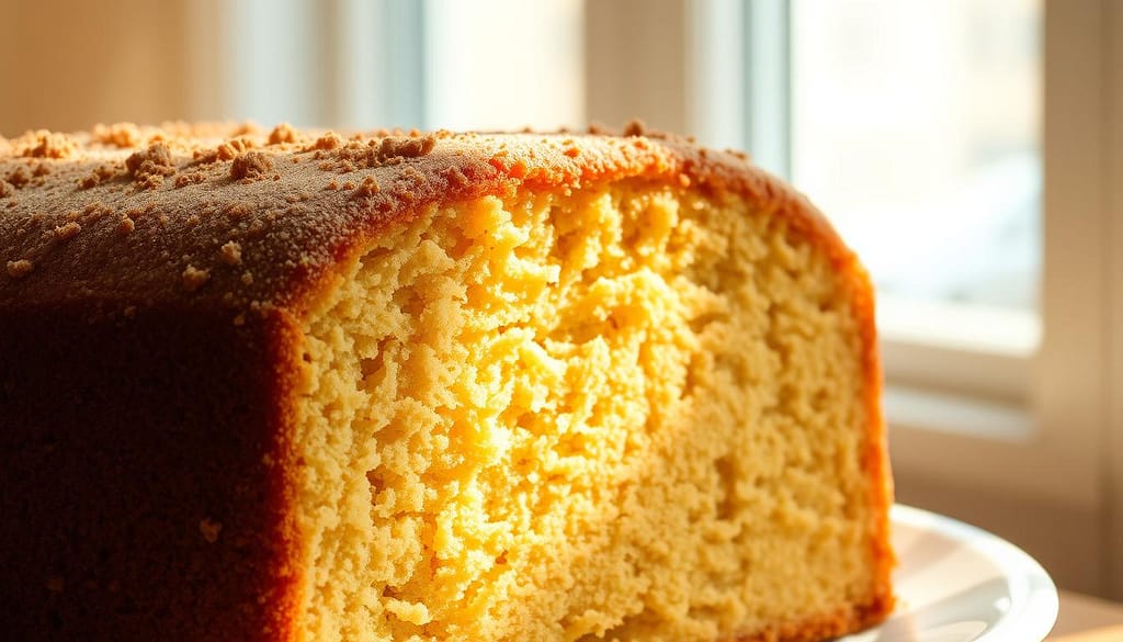 Classic spice cake with warm spices