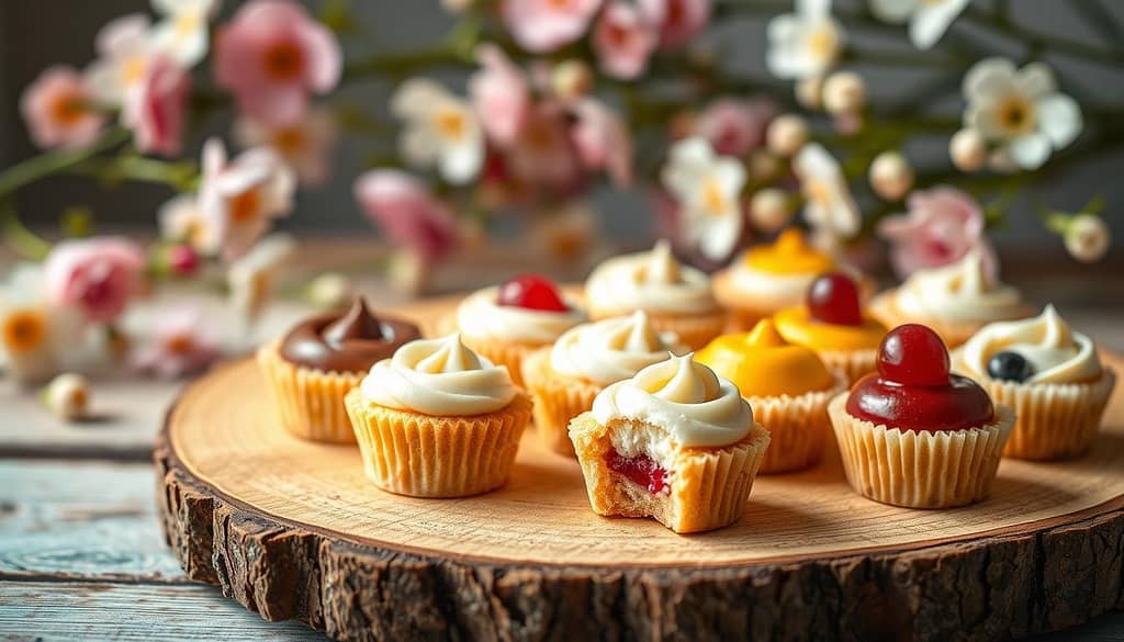 bite-sized desserts