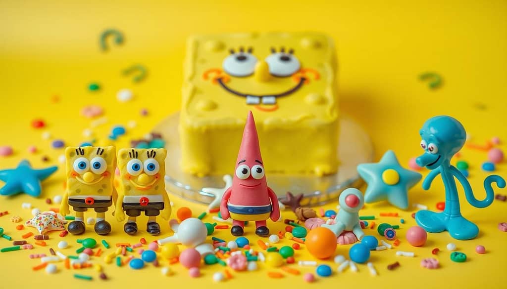 spongebob cake decorations