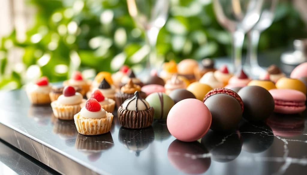 bite-sized party desserts