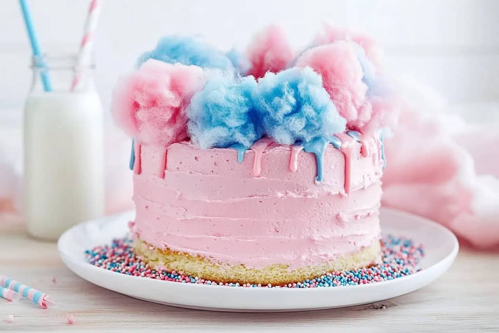 cotton candy cake