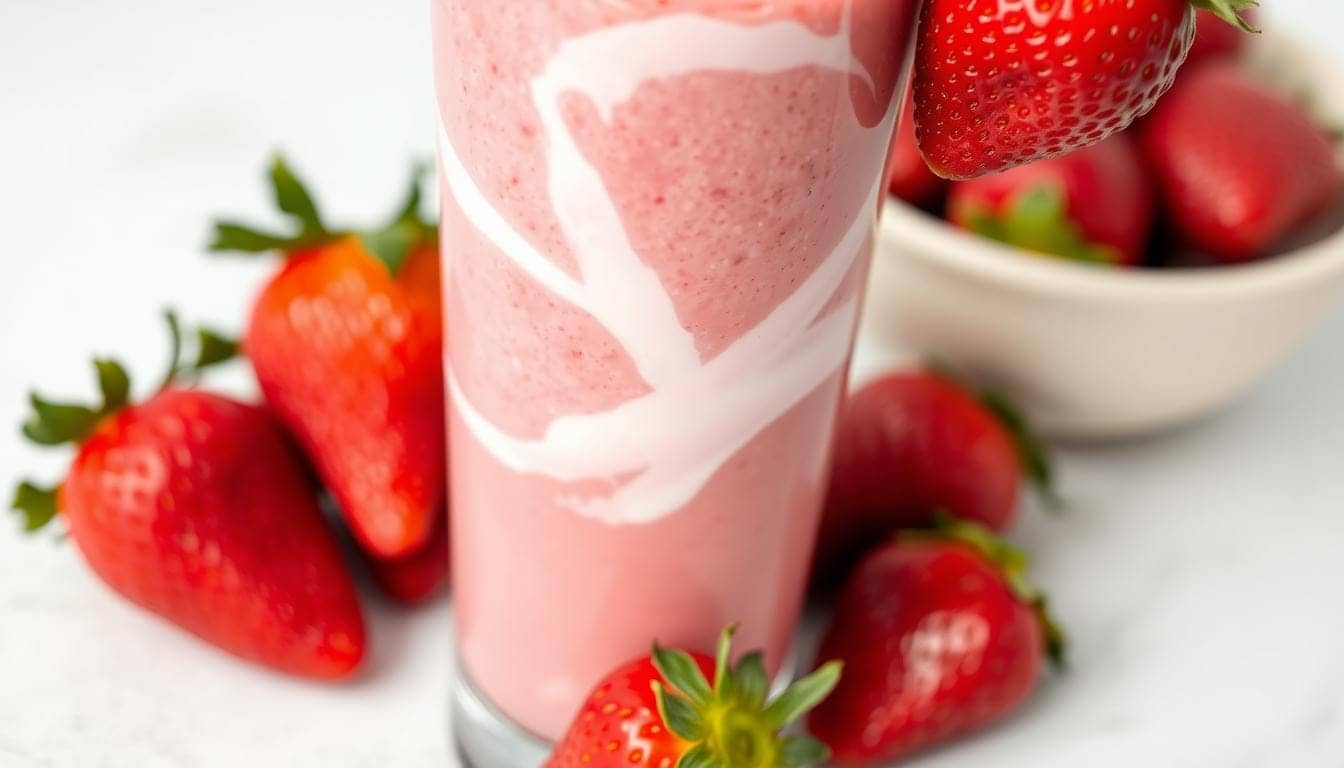 Strawberry smoothie