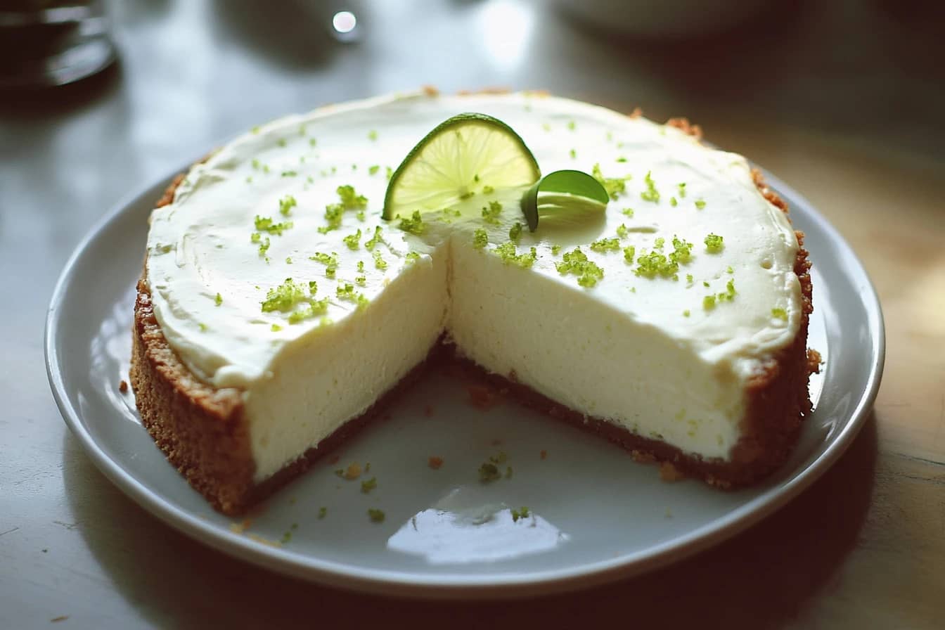 The Best Key Lime Cheesecake