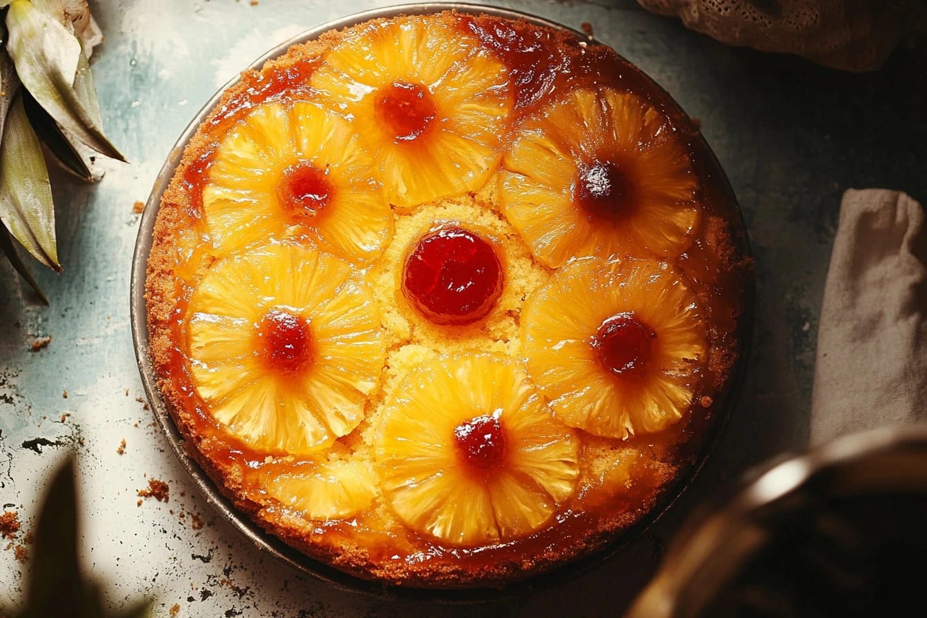 Pineapple Upside Down Cake