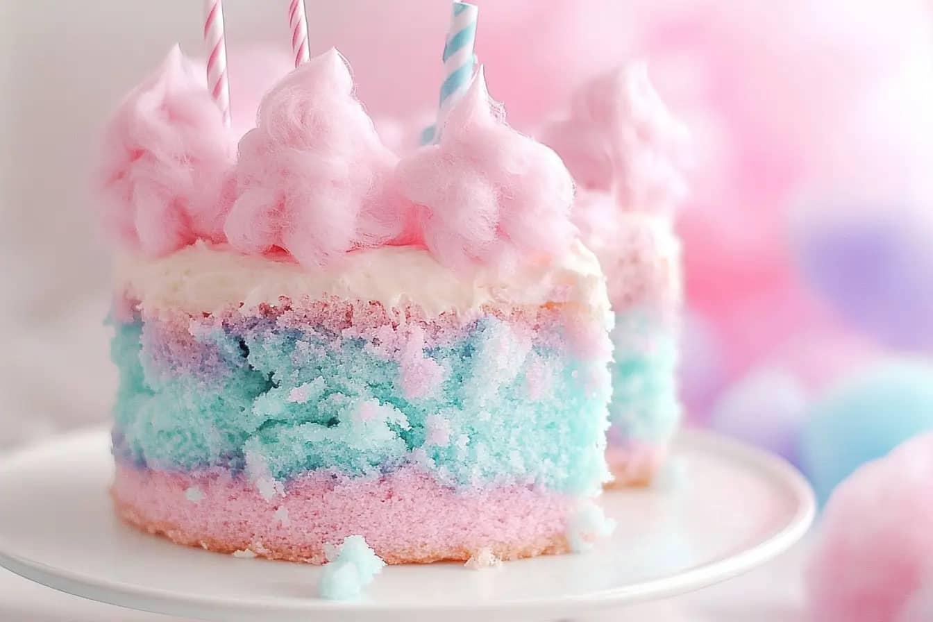 cotton candy cake