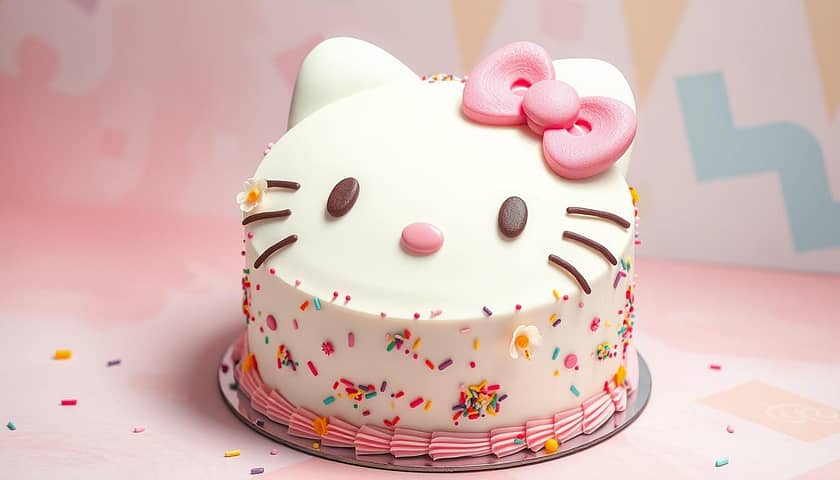 hello kitty cake