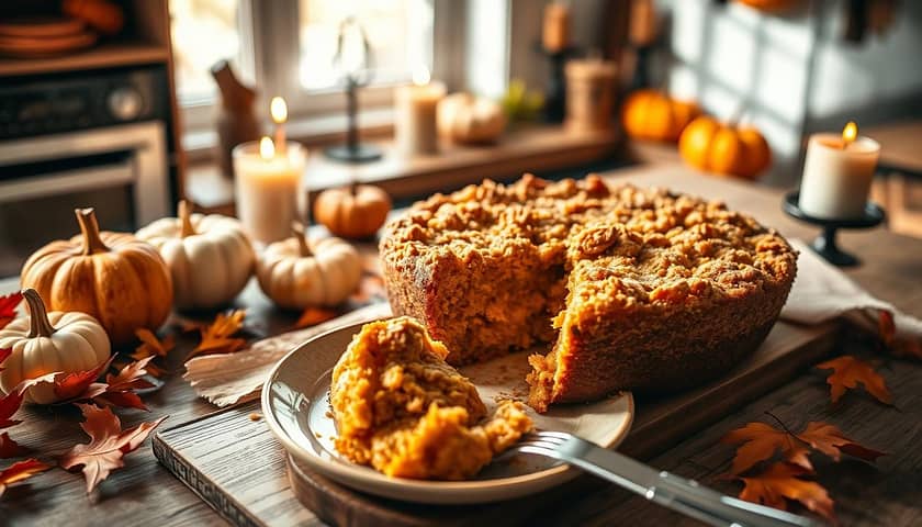 pumpkin dump cake recipe