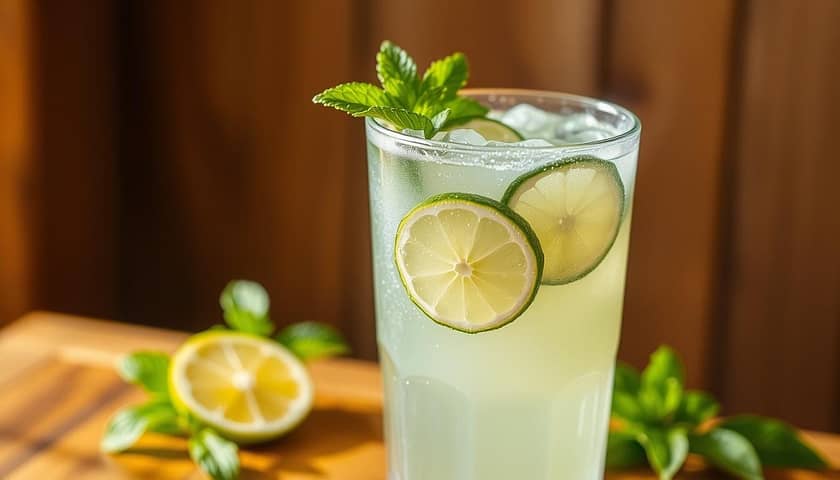 Mint-Basil Limeade