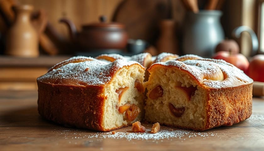 fresh apple cake