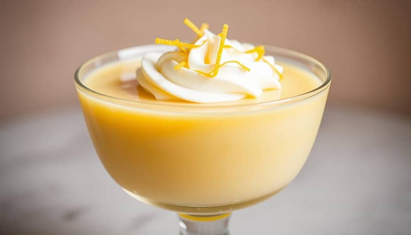 lemon pudding