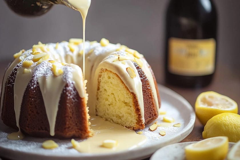 Lemon Almond Bundt Cake