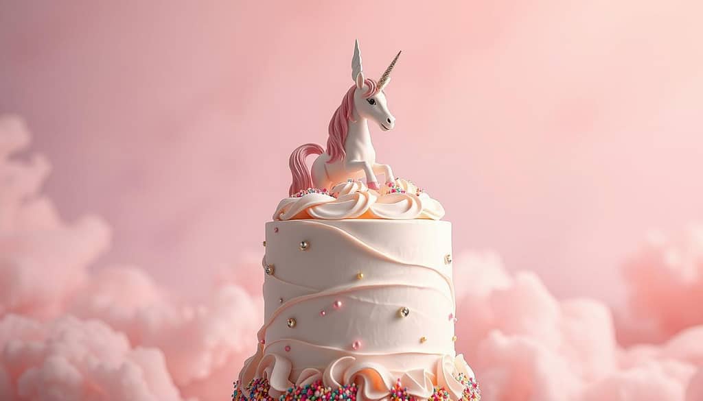 Magical Unicorn Cake Design