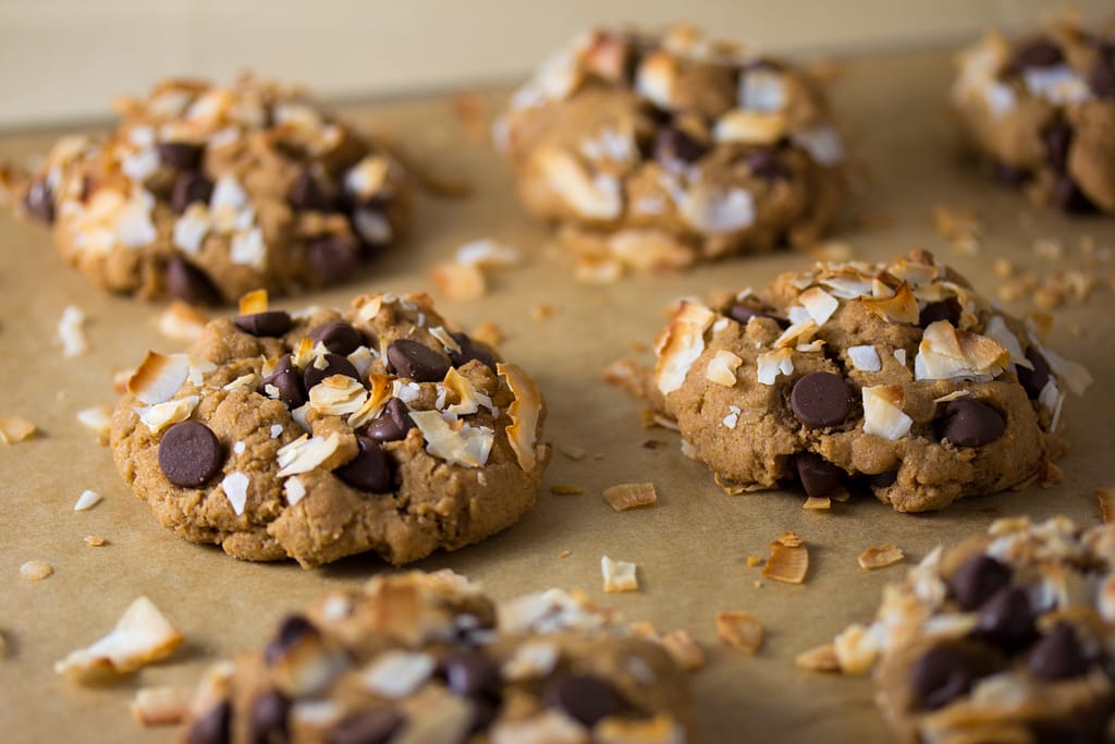 homemade coconut chocolate chip cookies coconut chocolate chip cookies