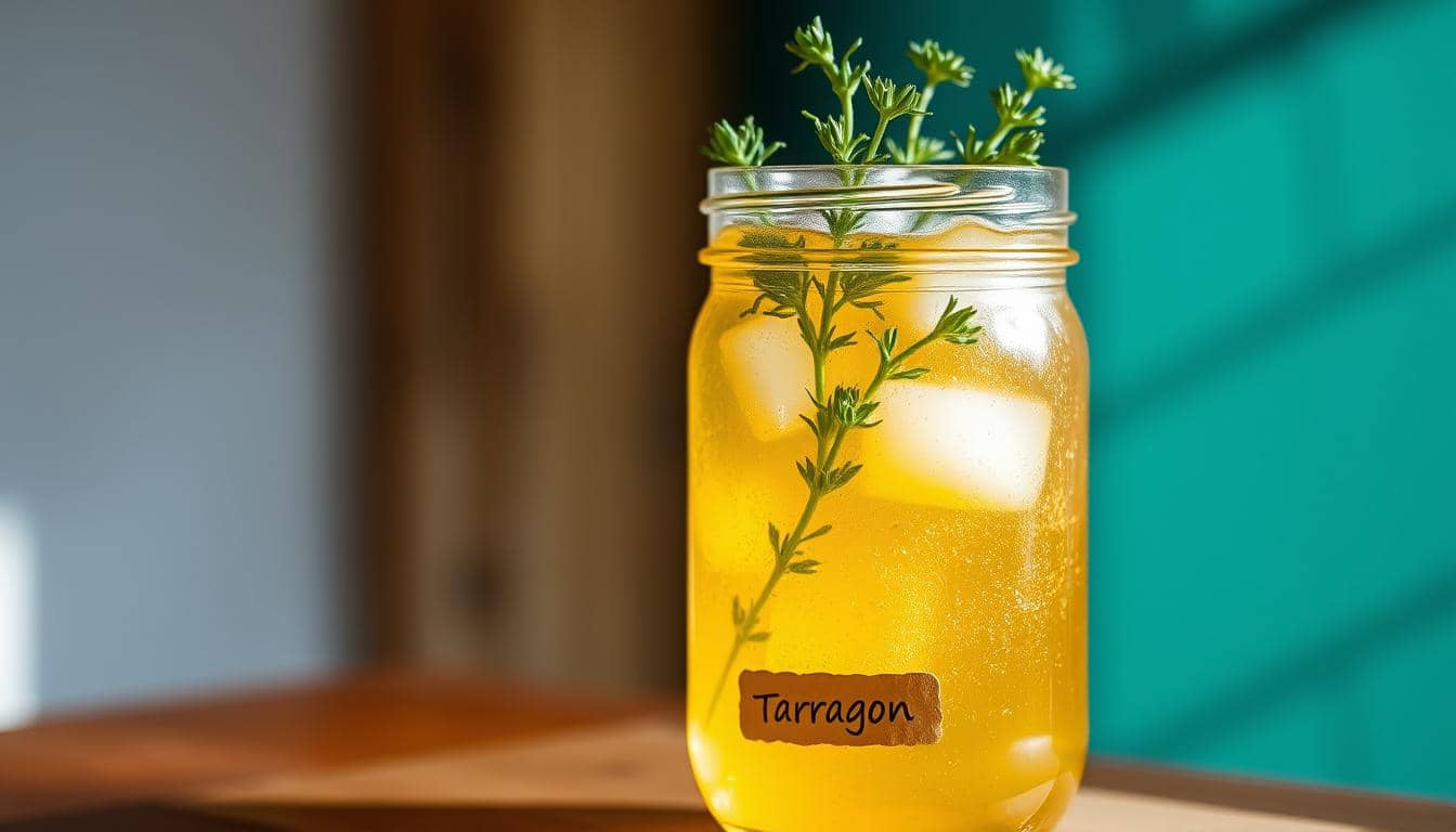 Homemade Tarragon Soda