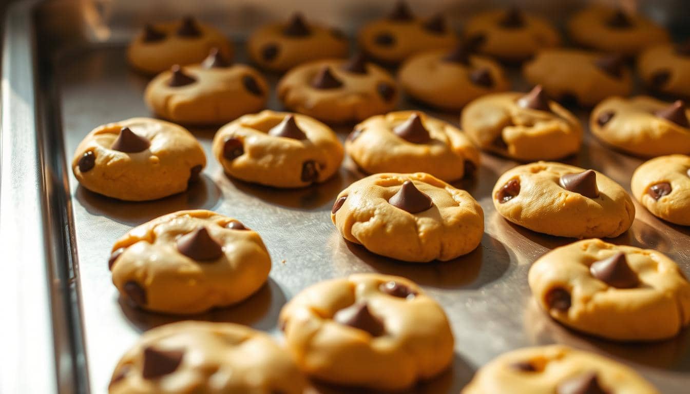 mini chocolate chip cookies