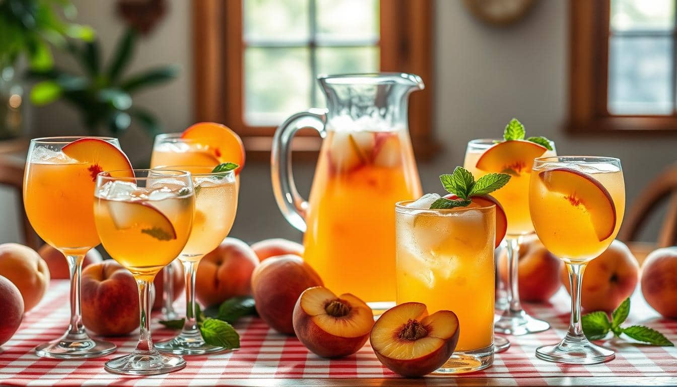 peach drink recipes