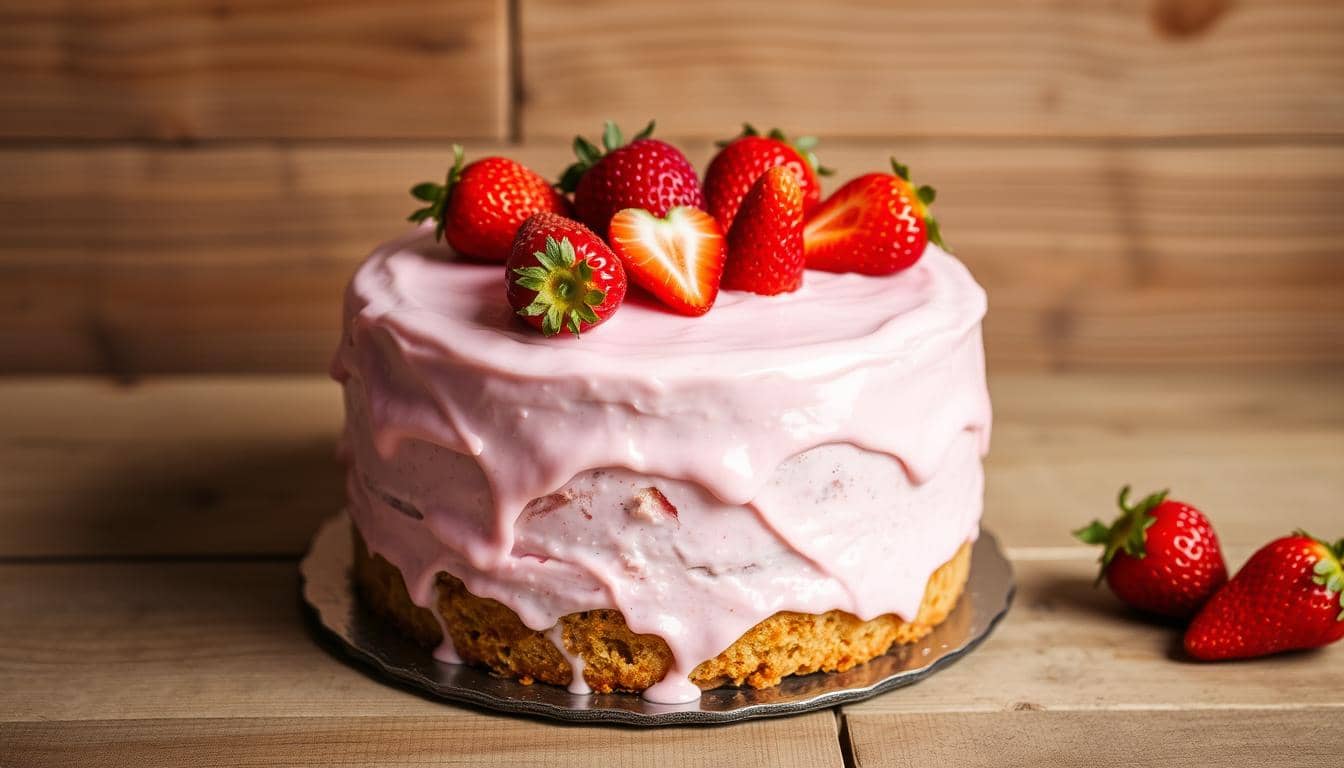 strawberry cake recipe