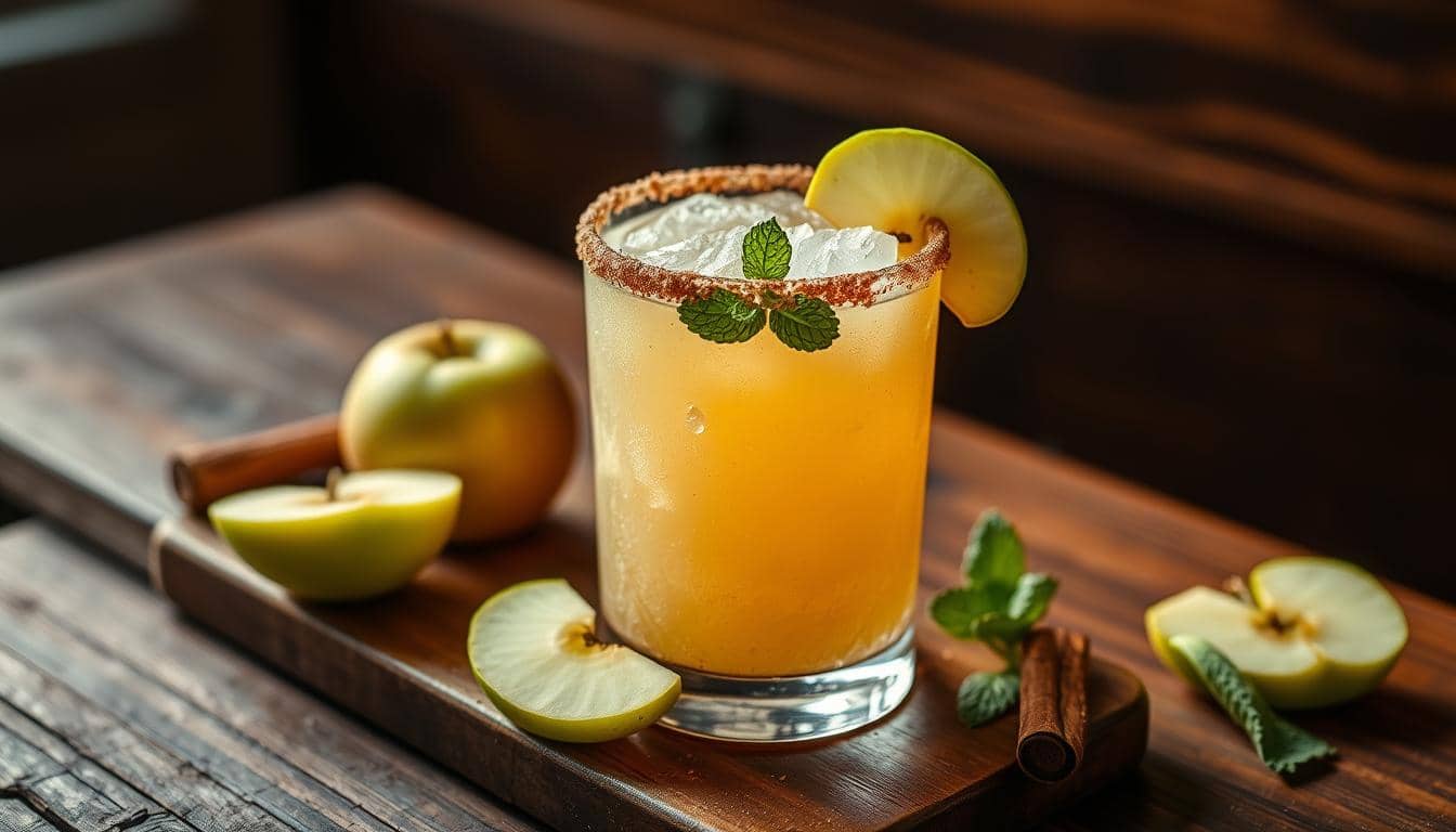 Frozen apple margarita