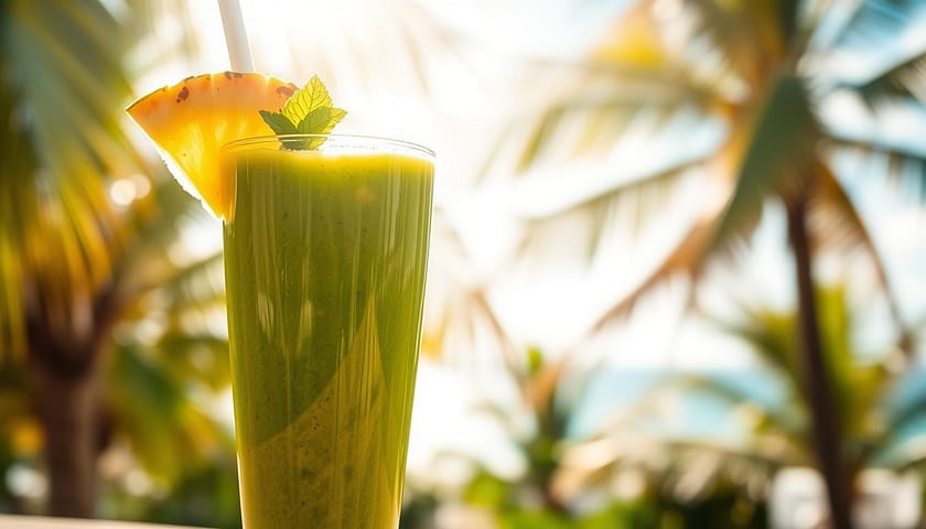 Island Green Smoothie recipe